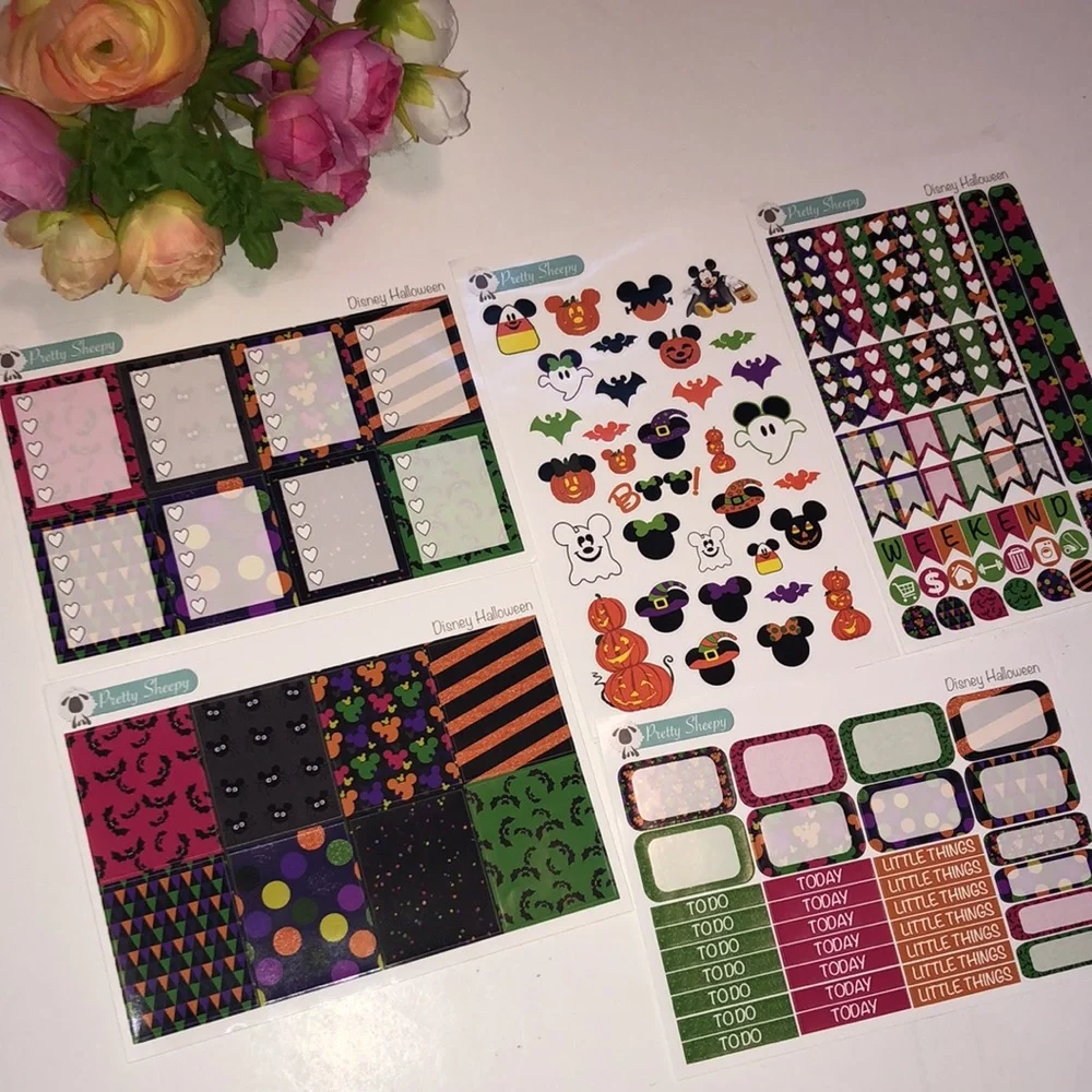 Disney Stickers Walt Disney Planner Sticker Disney Planner Sticker set
